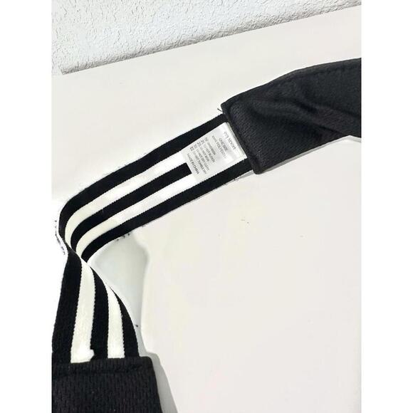 EQ SPORT Sun Visor Unisex Adult Outdoor Sports Black and White Strap One Size - Picture 4 of 8